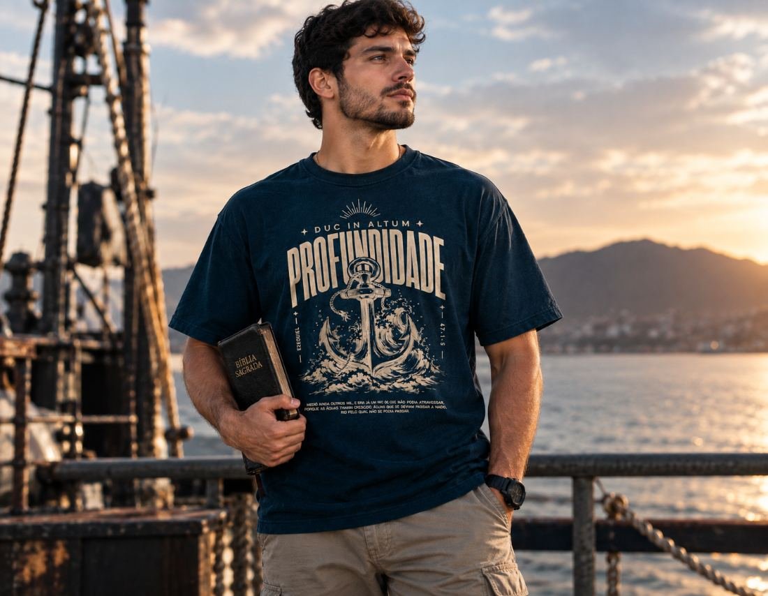 Camiseta oficial PROFUNDIDADE — frente